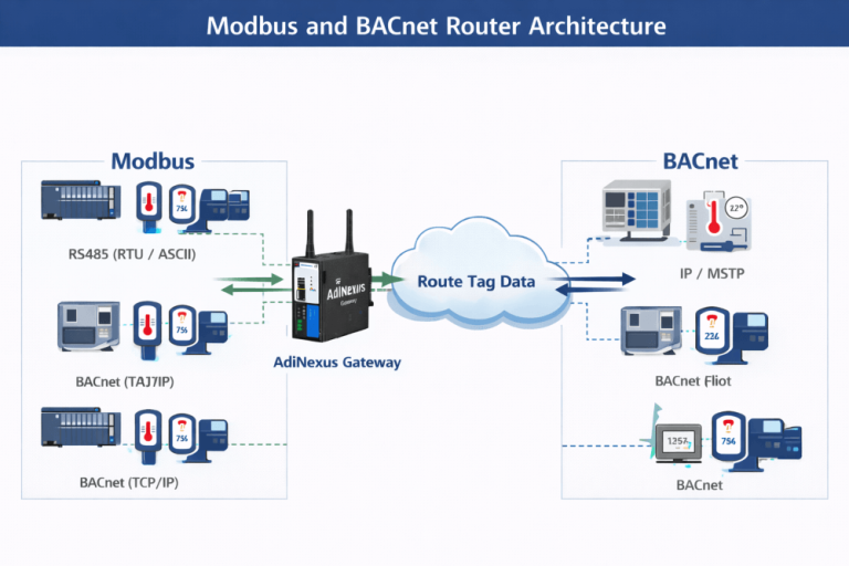 Modbus to BACnet Gateway