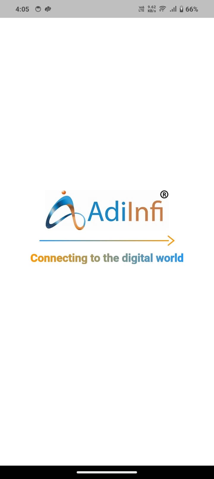 AdiNexusFT Home Screen