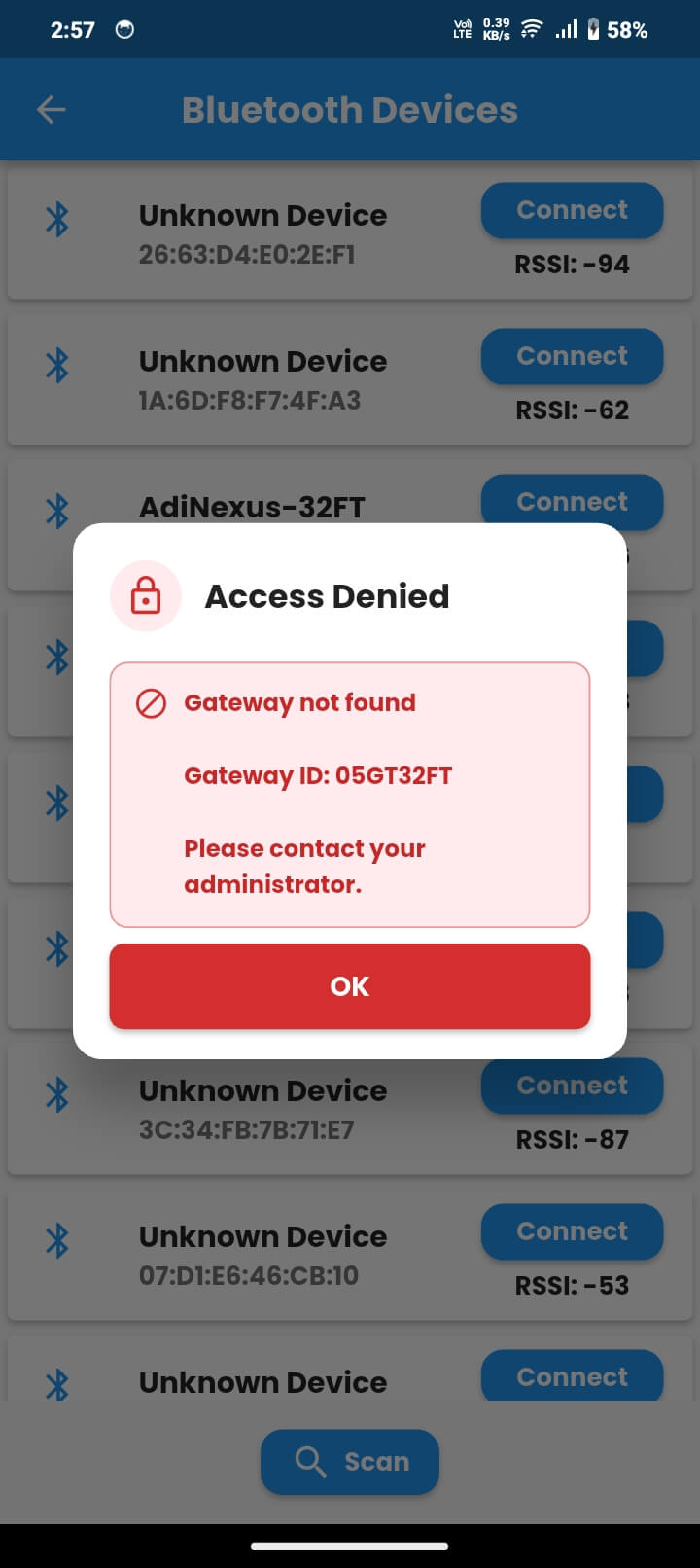 Access Denied