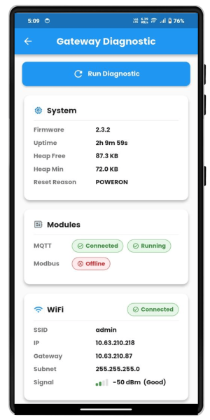 Commissioning App